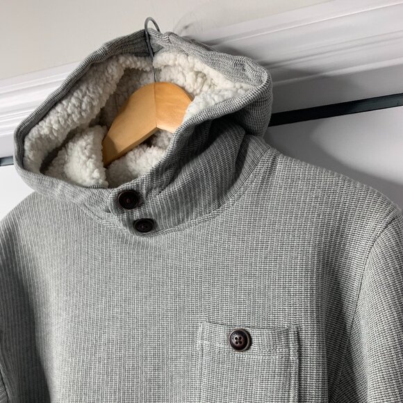 Billabong Men’s Grey Hoodie – Size Large - Picture 3 of 13